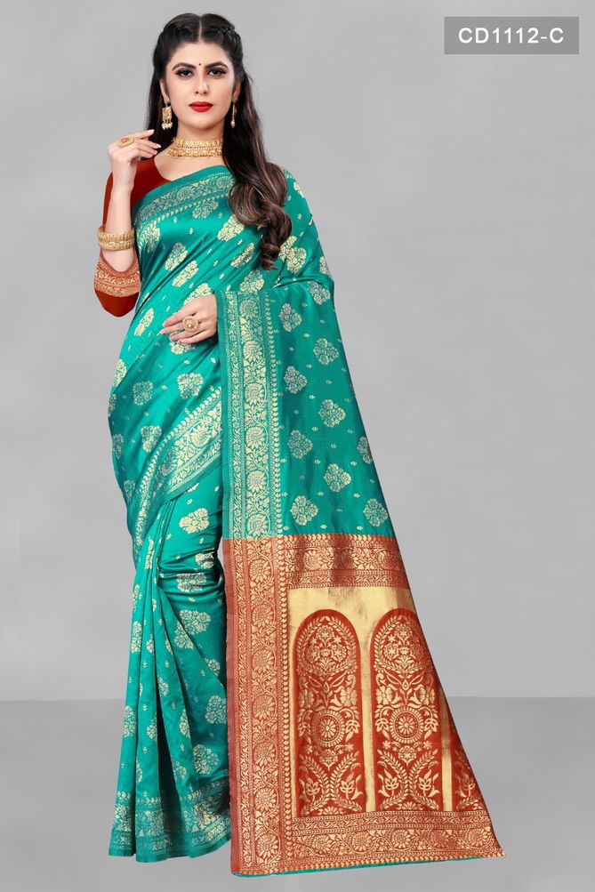 Soft Lichi 1112 New Exclusive Wear Jacquard Designer Saree Collection